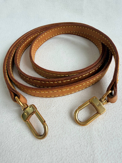 Louis Vuitton Leather Bag Strap Bandouliere
