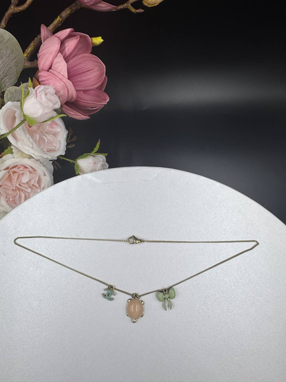 Rare Chanel 2008 Ribbon Turtle CC Icon Necklace Pendant