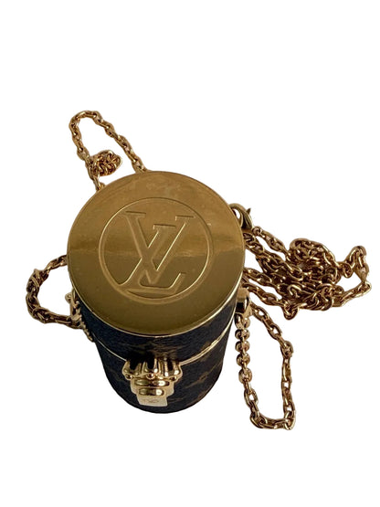 Louis Vuitton Lipstick Minaudiere Case Chain Bag