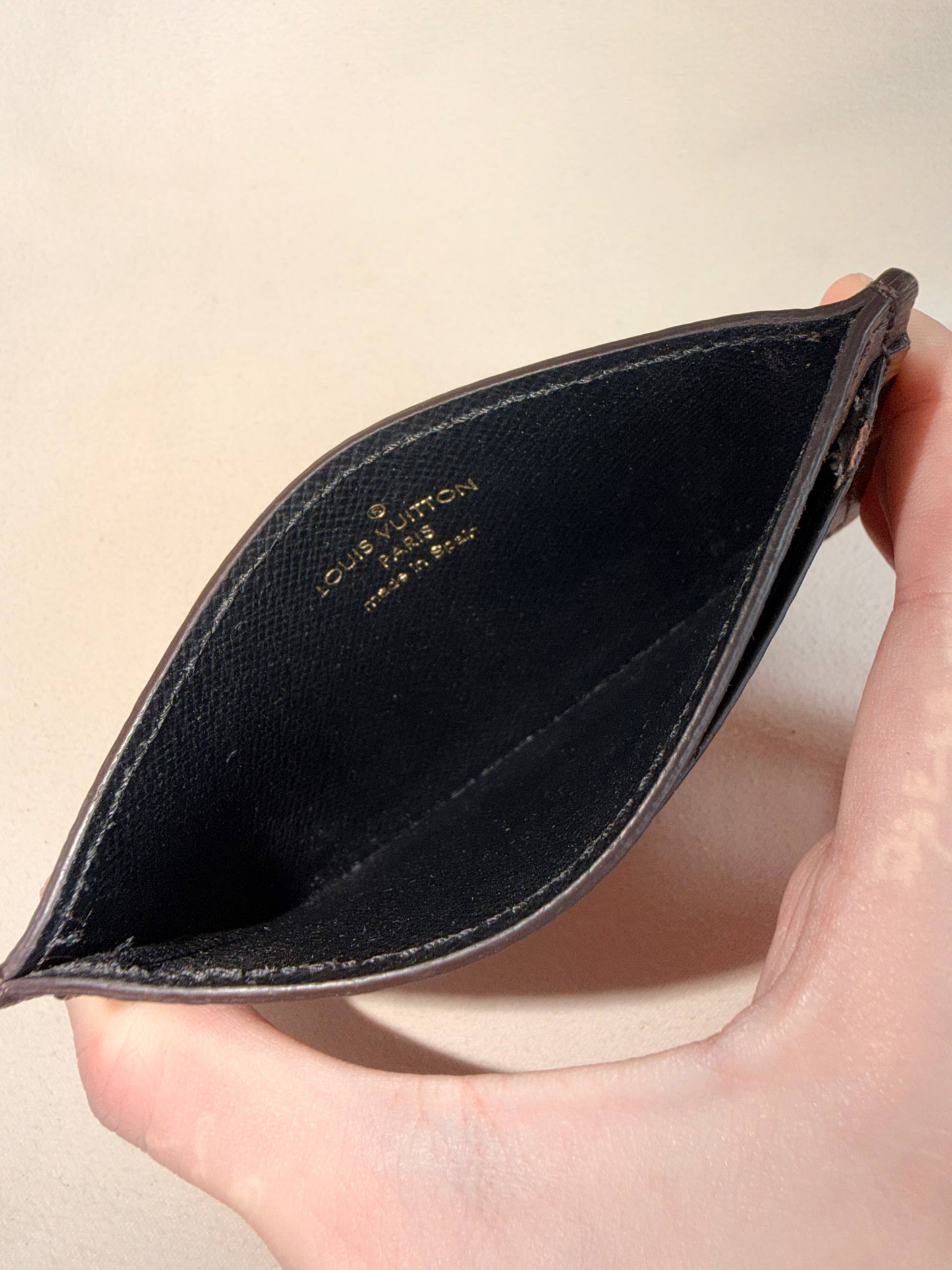 Louis Vuitton Reverse Monogram Card Holder