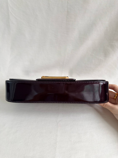 Louis Vuitton Tortoise shell Clasp Sobe Minaudiere Clutch