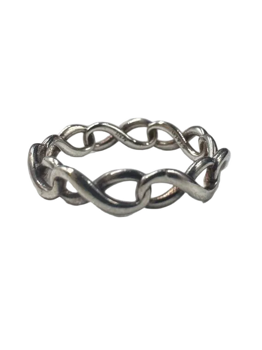 Tiffany & Co Infinity Ring 925 Sterling Silver