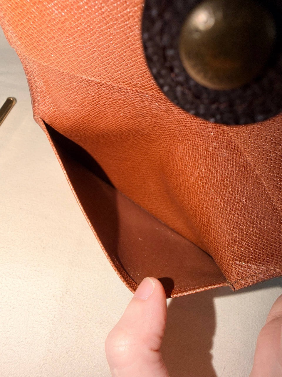 Louis Vuitton Mini Agenda with Gold Pencil