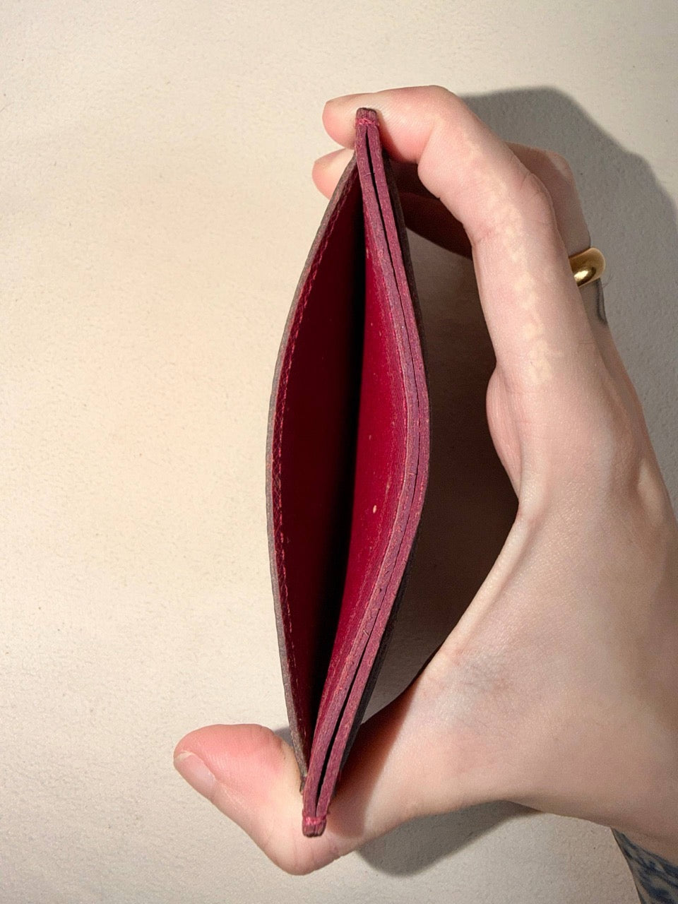 Louis Vuitton Monogram Cardholder Case Fuchsia