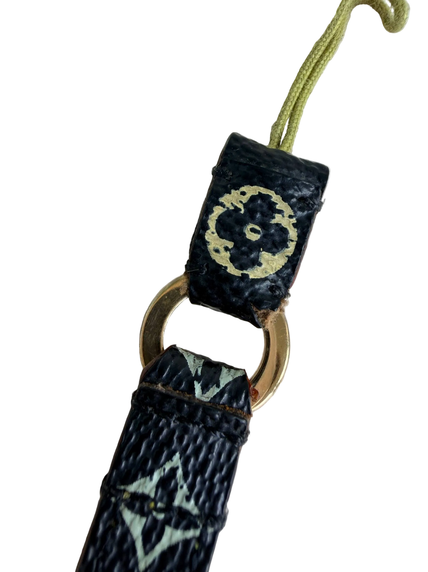 Louis Vuitton x Takashi Murakami Multicolour Leather Phone Strap Bag Charm