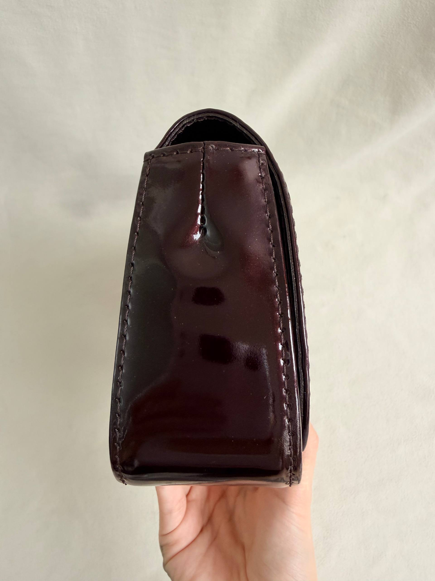 Louis Vuitton Tortoise shell Clasp Sobe Minaudiere Clutch
