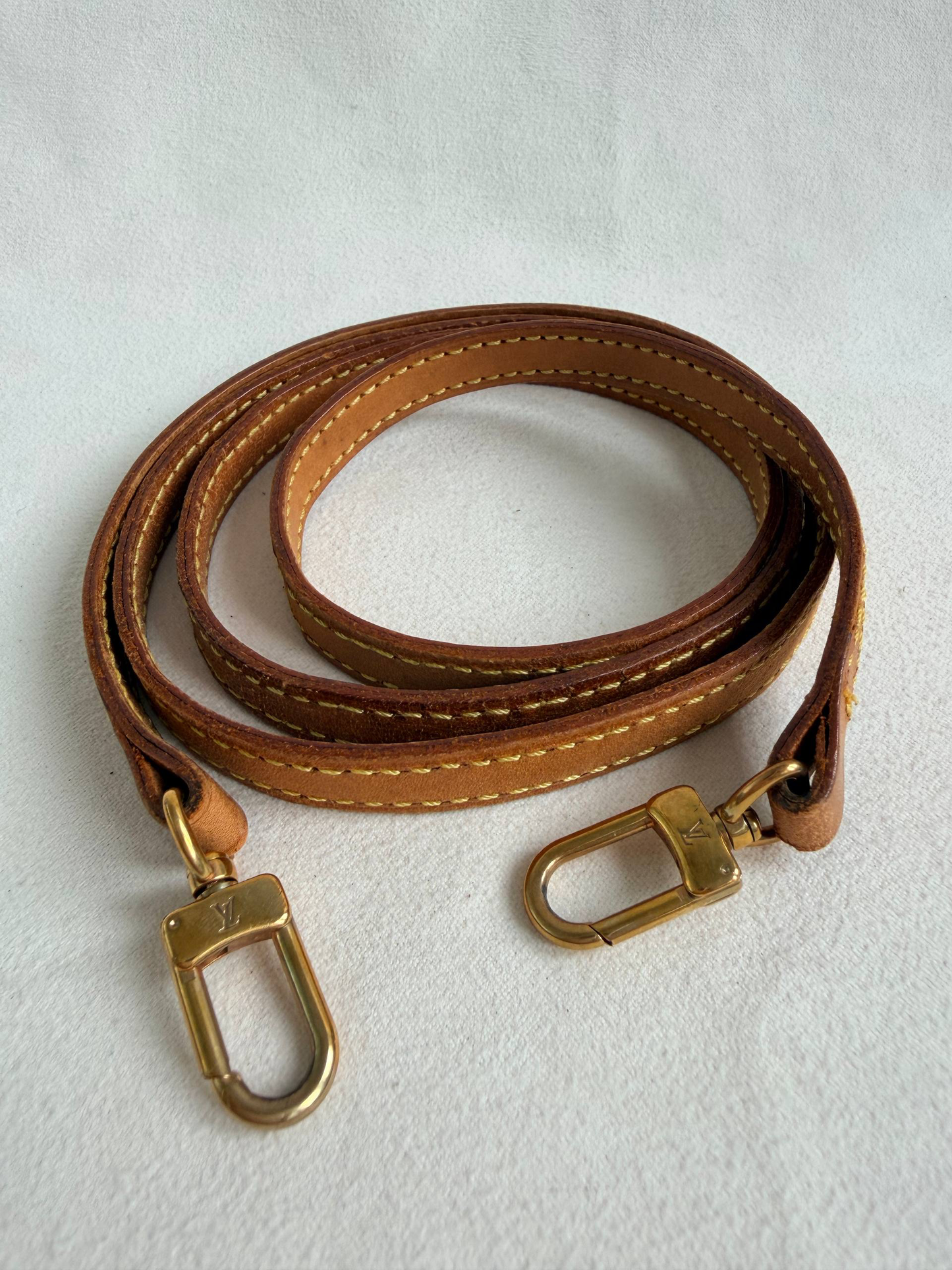 Louis Vuitton Leather Bag Strap Bandouliere
