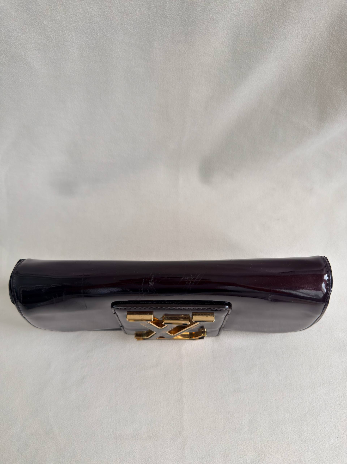 Louis Vuitton Tortoise shell Clasp Sobe Minaudiere Clutch