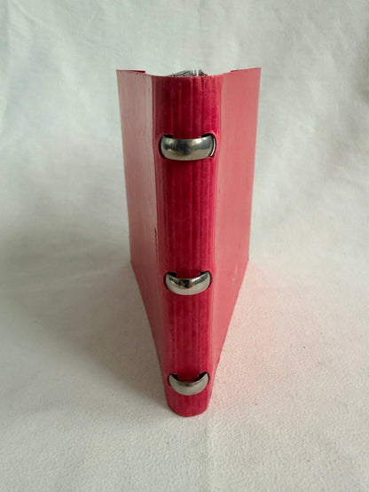 RARE Hermes Les Cahiers Photobook Album Bordeaux Red