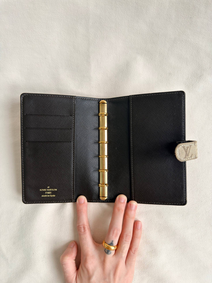 Louis Vuitton Denim Mini Lin Agenda Notebook PM