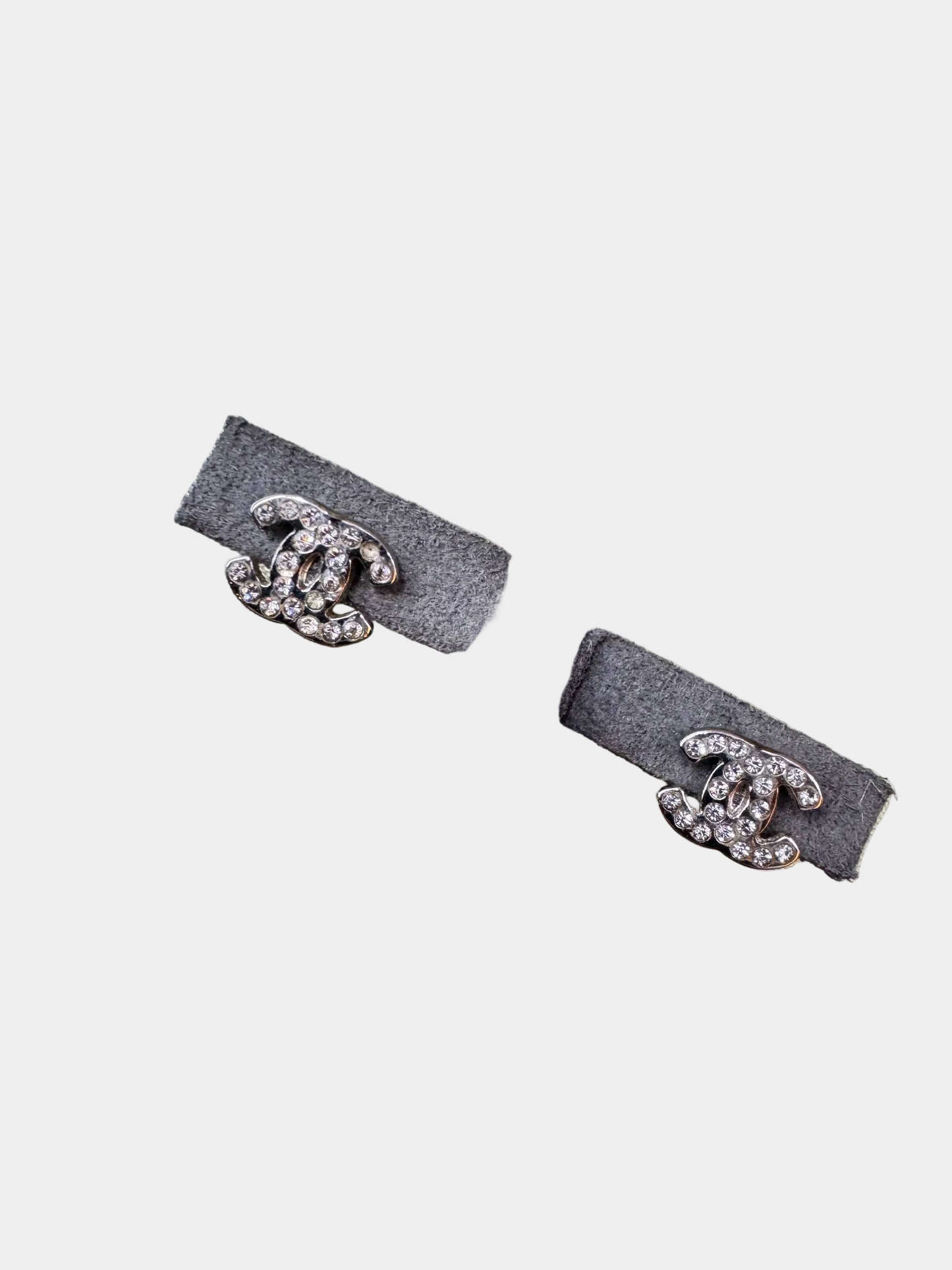 Chanel Classic CC Crystal Mini Earrings