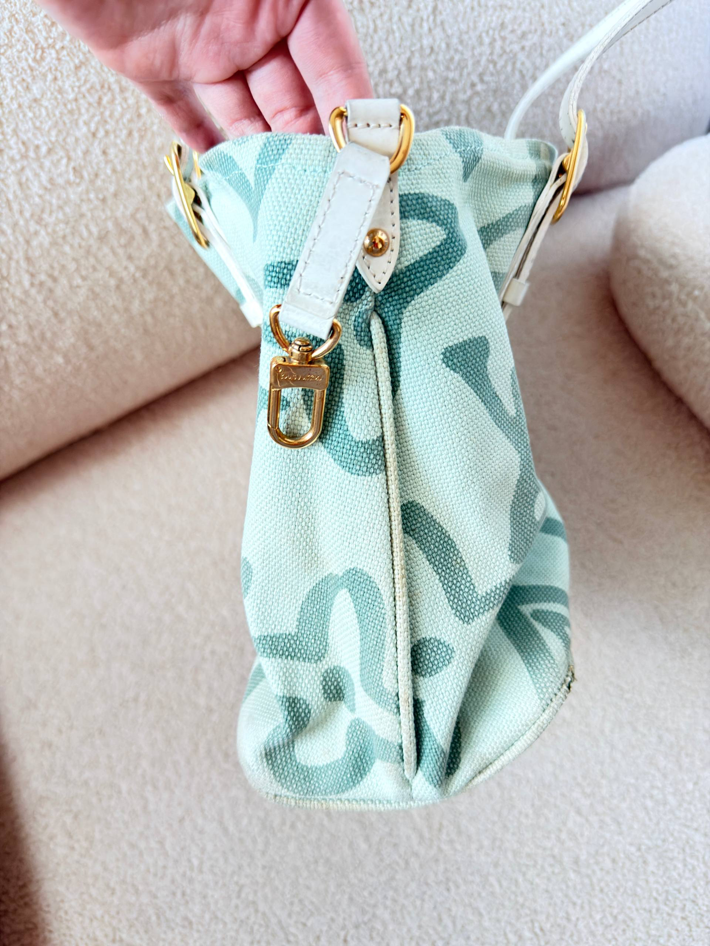 Louis Vuitton by Marc Jacobs 2008 Tahitienne Cabas PM Tote