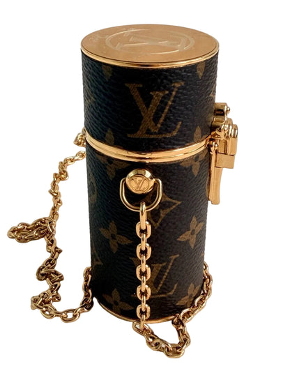 Louis Vuitton Lipstick Minaudiere Case Chain Bag