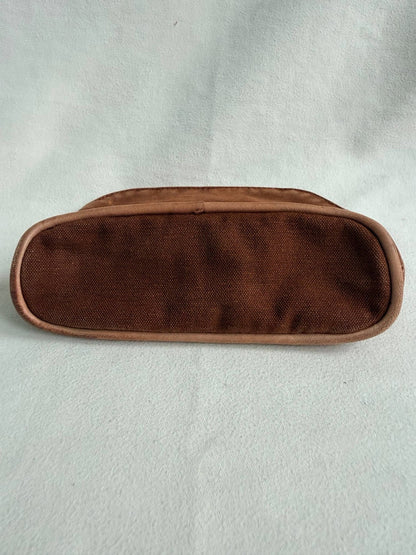Hermes Mini Bolide Case Toiletry Pouch Brown