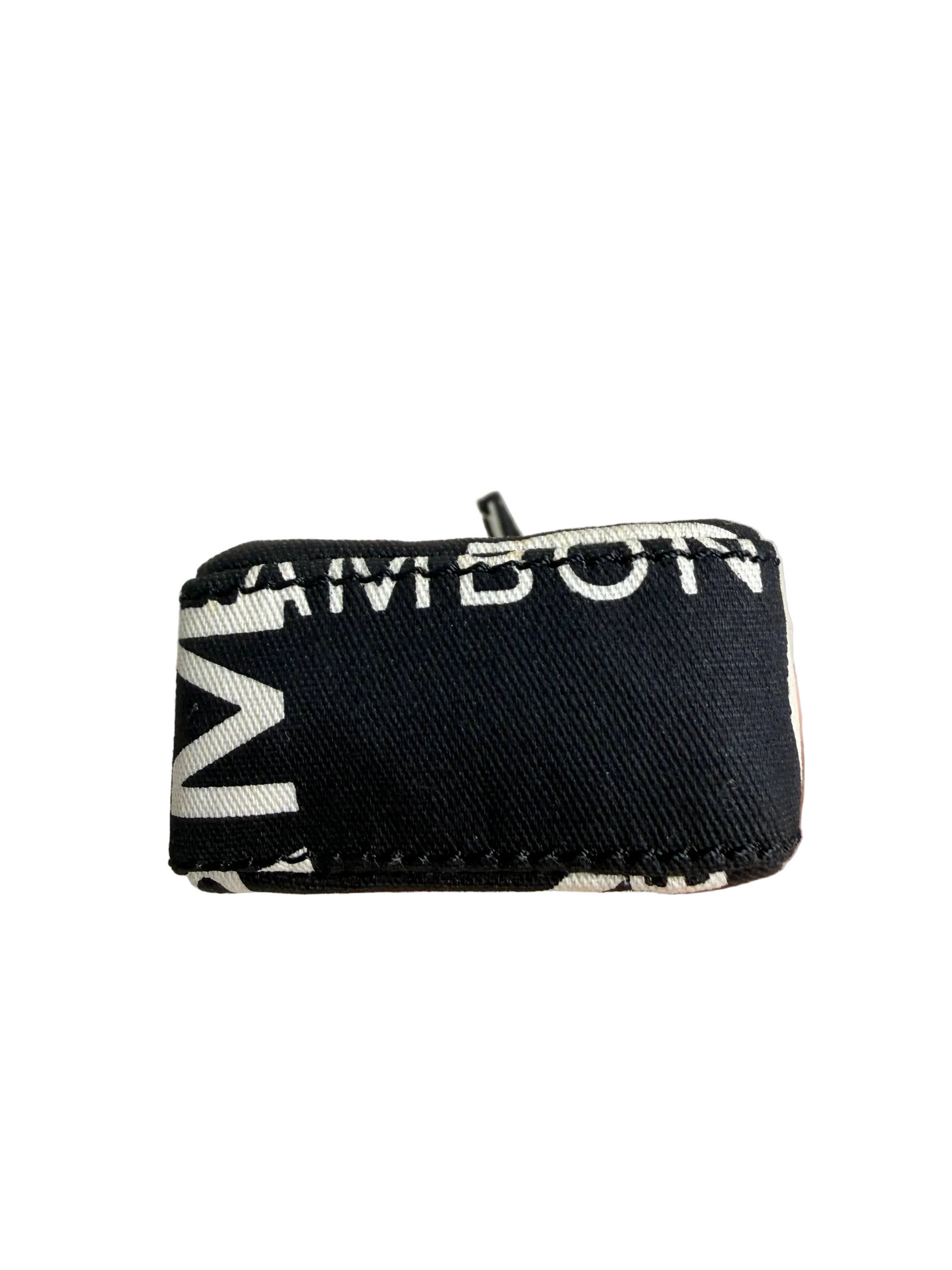 Chanel Y2K Mini Pouch Phone Holder Black Cambon Canvas