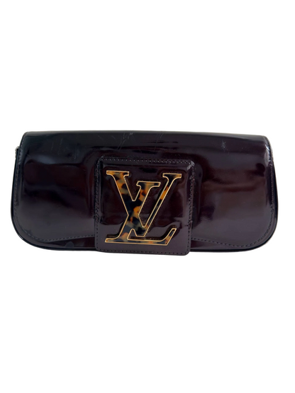 Louis Vuitton Tortoise shell Clasp Sobe Minaudiere Clutch