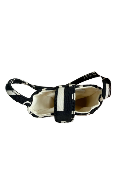 Chanel Y2K Mini Pouch Phone Holder Black Cambon Canvas