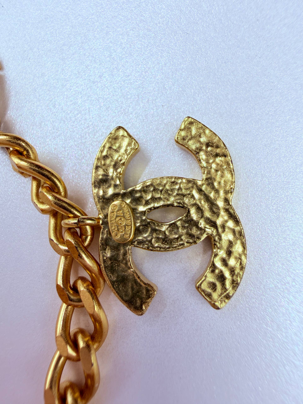 Rare Chanel Vintage Icon Charm Bracelet (Jacket / Hat / Camellia)