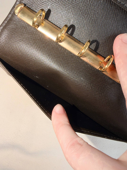 Louis Vuitton Denim Mini Lin Agenda Notebook PM