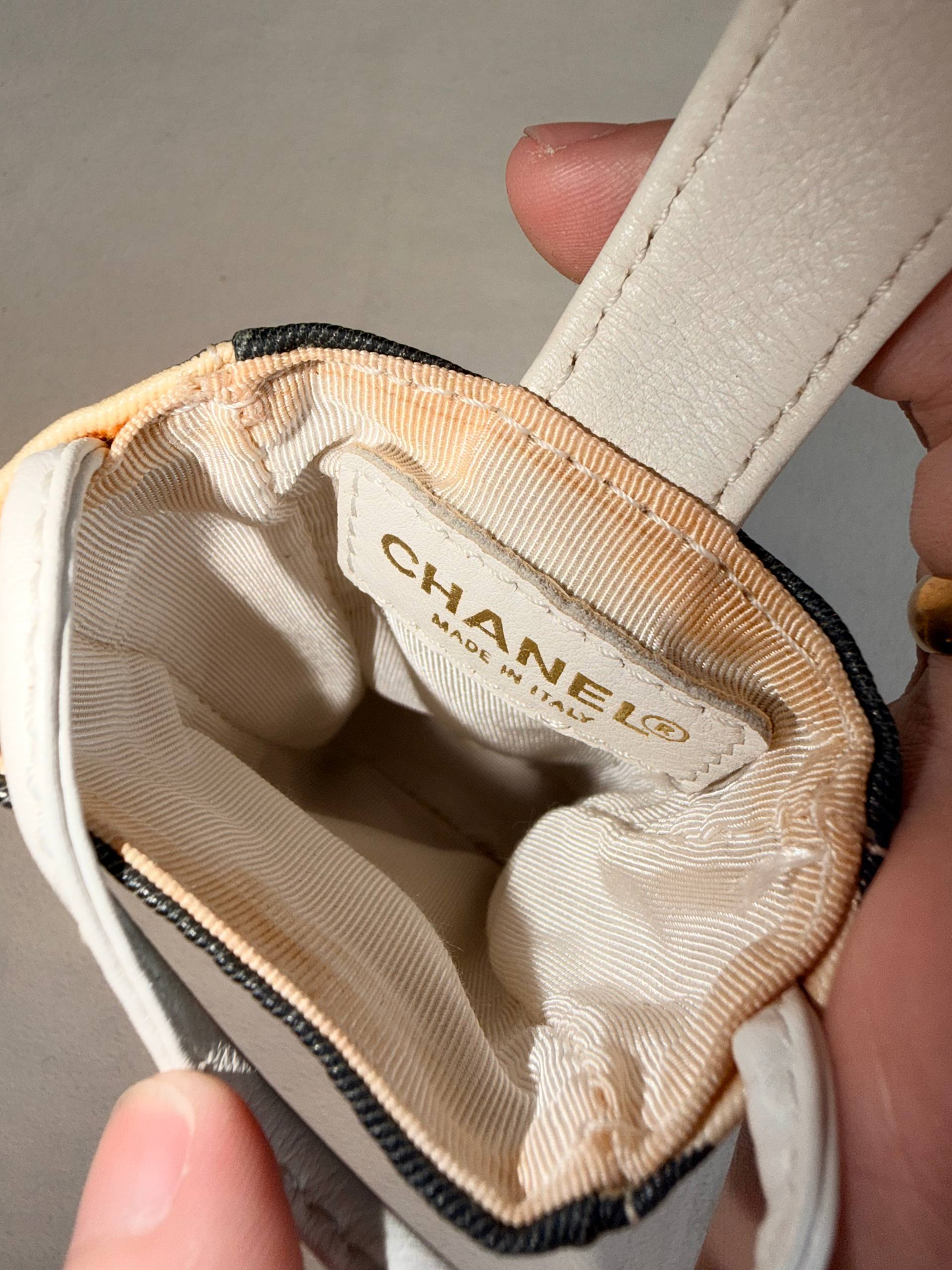 Chanel Phone Mini Pouch Oversized CC Bag Charm