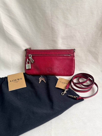 Loewe Crossbody Leather Sling Bag