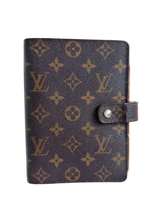 Louis Vuitton Agenda MM Notebook Monogram Cover